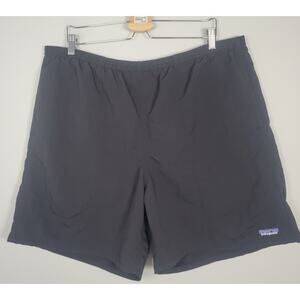 Patagonia NetPlus Swim Shorts Mens XXL Baggies Black Mesh Lined